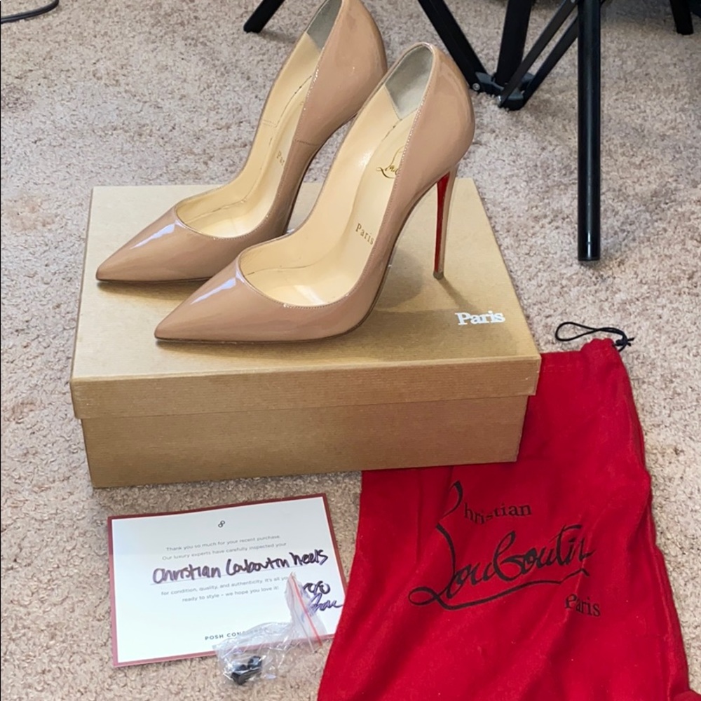 AUTHENTIC Christian Louboutin So Kate Heels